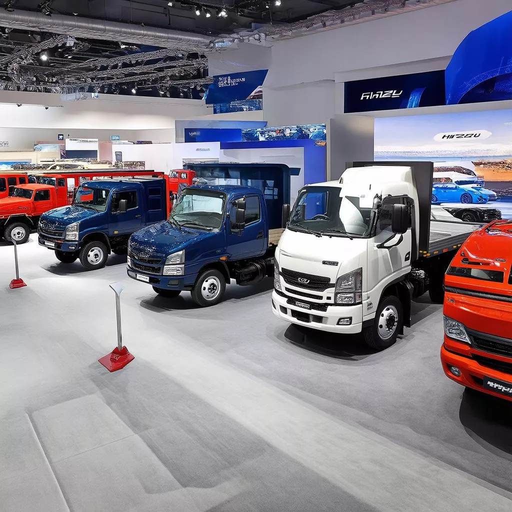 Hanoi truck showroom