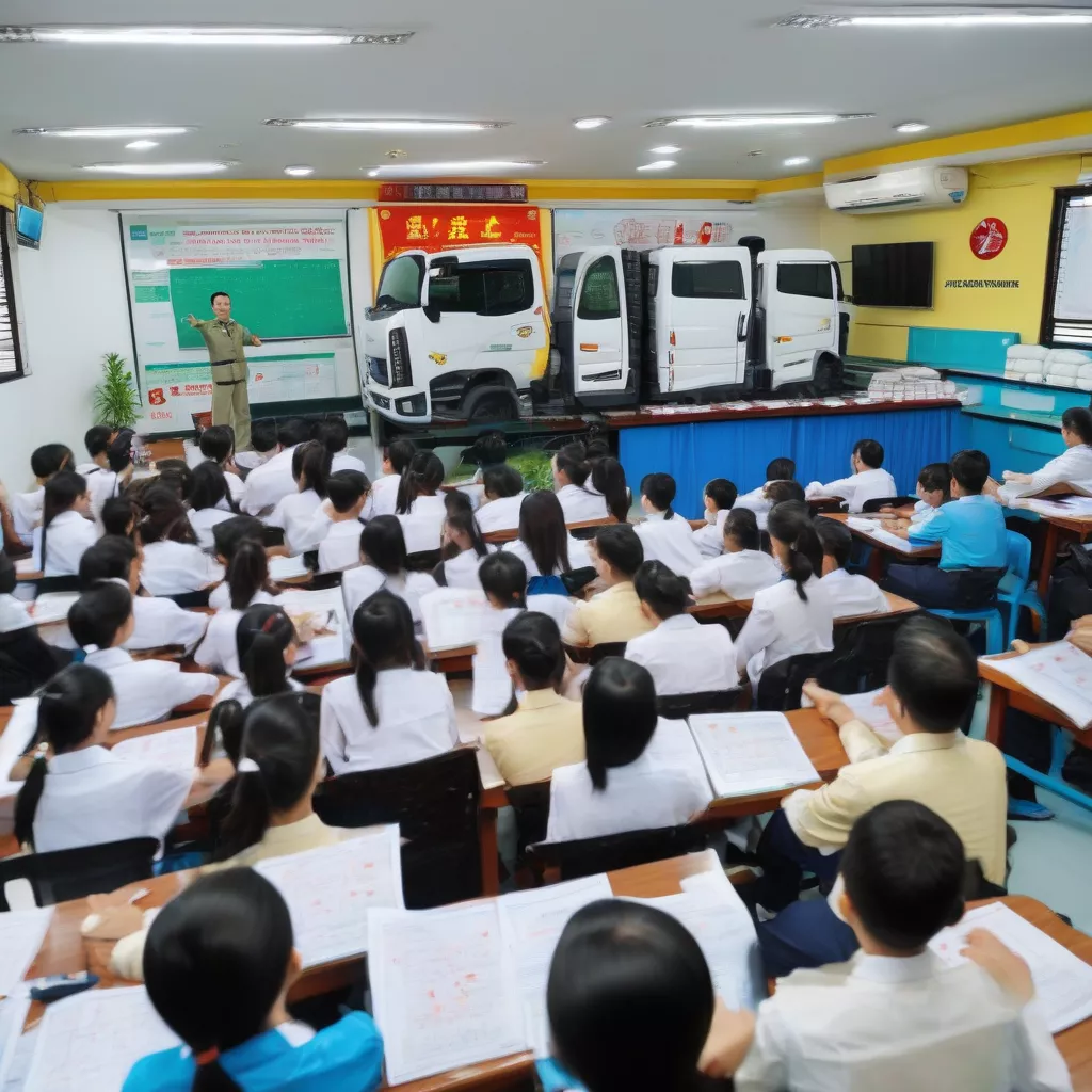 Xe Tải Hà Nội Đào Tạo Lái Xe