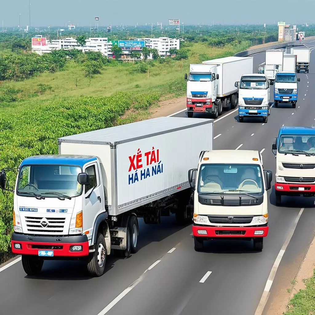 Xe tải Hà Nội - Đồng hành cùng bạn trên mọi nẻo đường