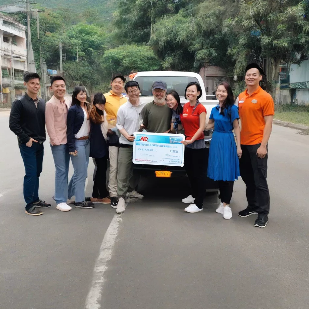 XE TẢI HÀ NỘI Assisting with Car License Plate Replacement