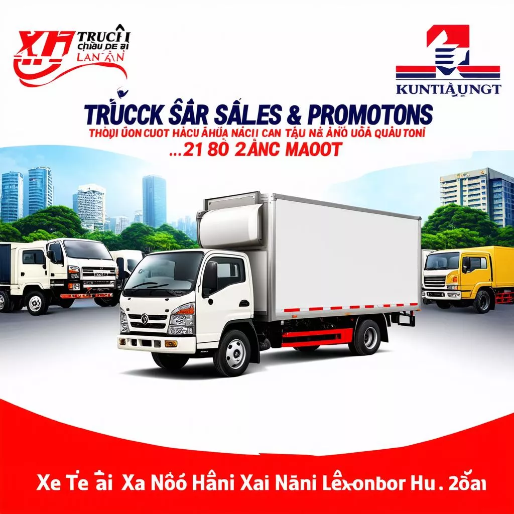 ハノイトラック販売のキャンペーン