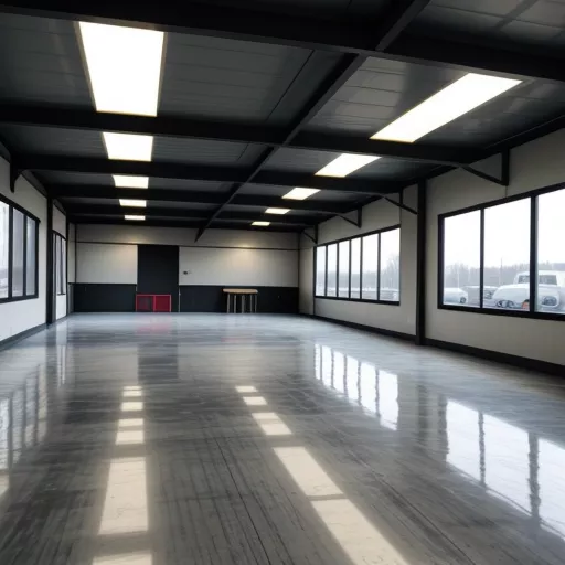 Ausstellungsraum von Xe Tai Hanoi, Innenansicht