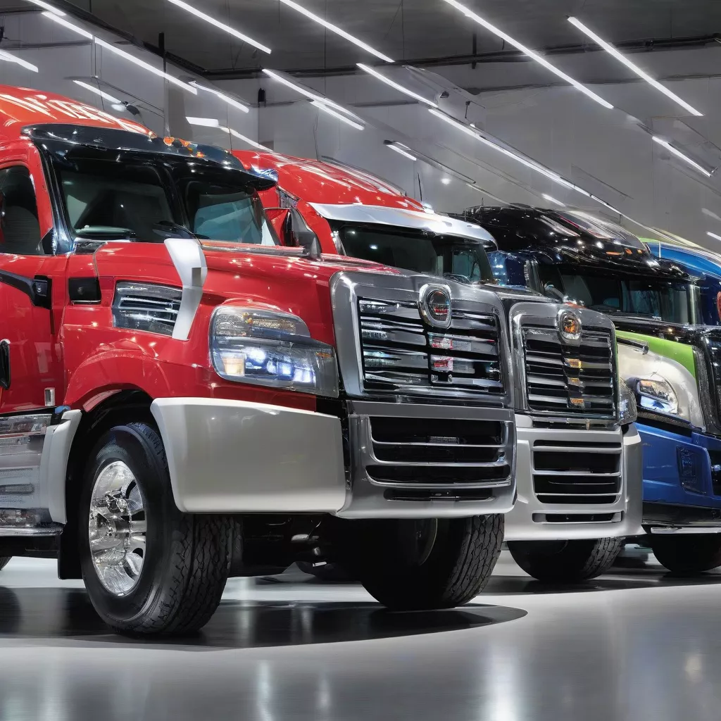 Xe Tải Hà Nội Trưng Bày