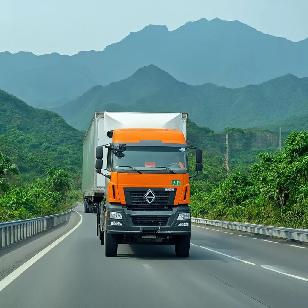 Xe tải Hà Nội vận chuyển hàng hóa