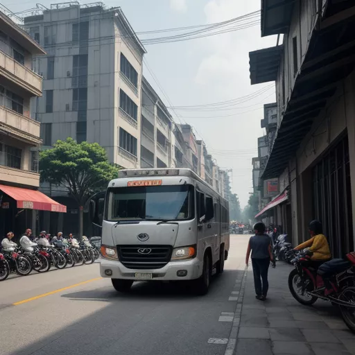 Do Thanh HD99 truck in Hanoi