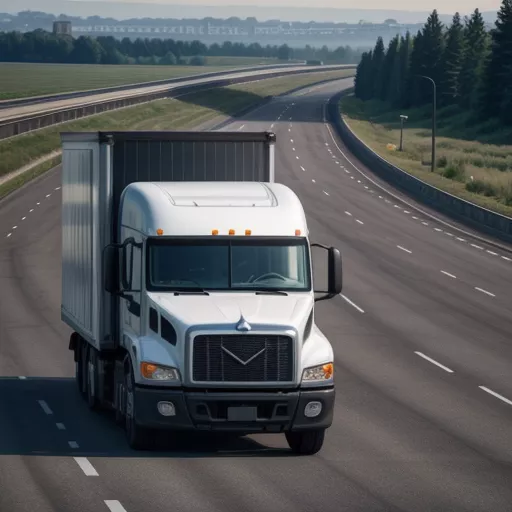 Hình ảnh xe tải hiện đại