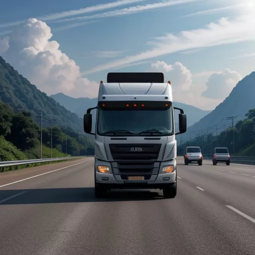 Xe tải hiện đại