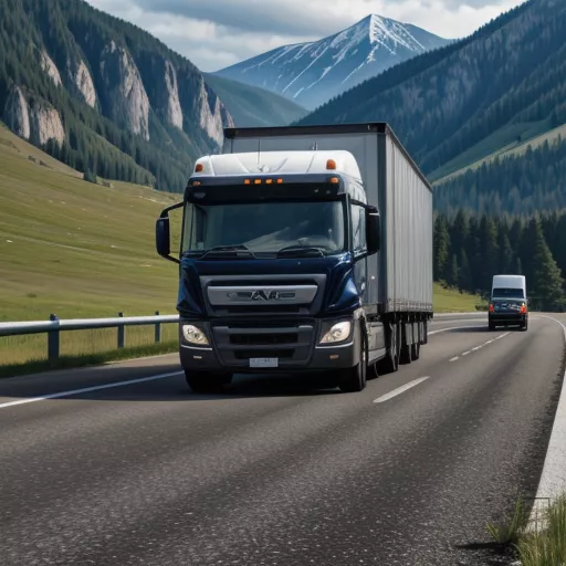 Xe tải hiện đại