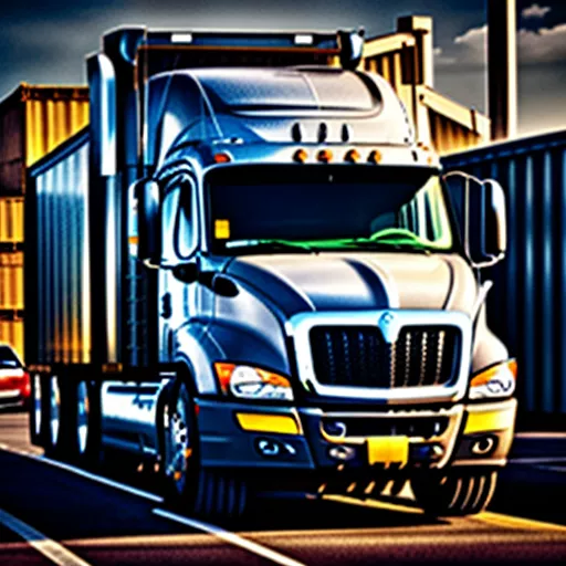 Xe tải hiện đại