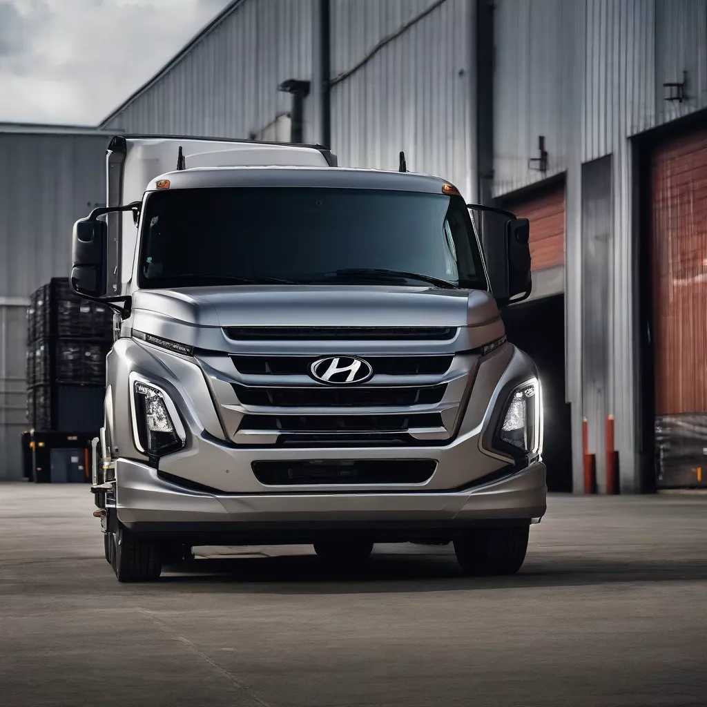 Modern Hyundai Truck