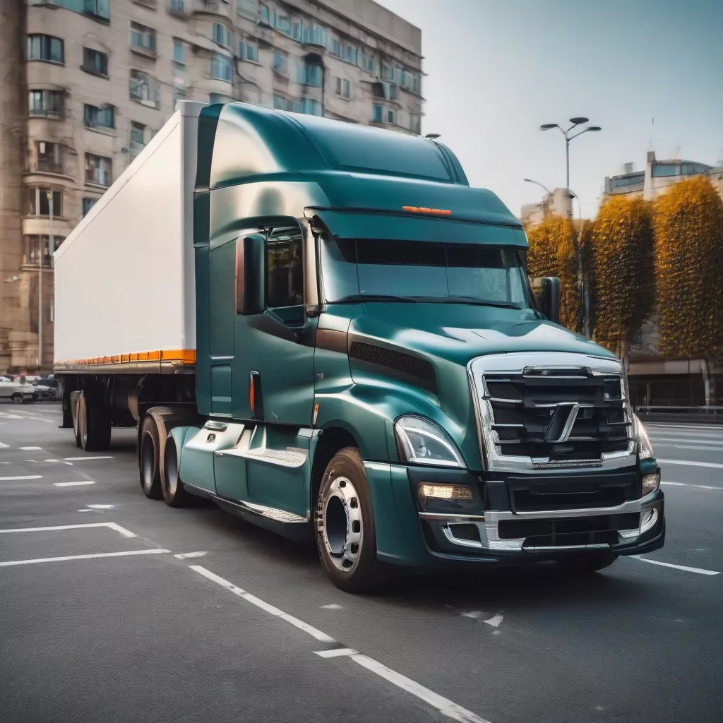 Truk modern dengan fitur Start-Stop