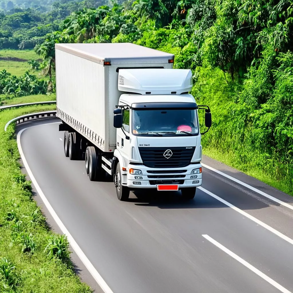 Modern Trucks in Vietnam