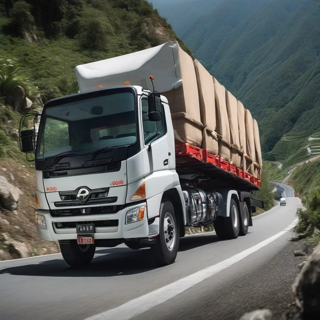 Hino 6x2: Vua đường trường - Khám phá sức mạnh dòng xe tải hạng nặng