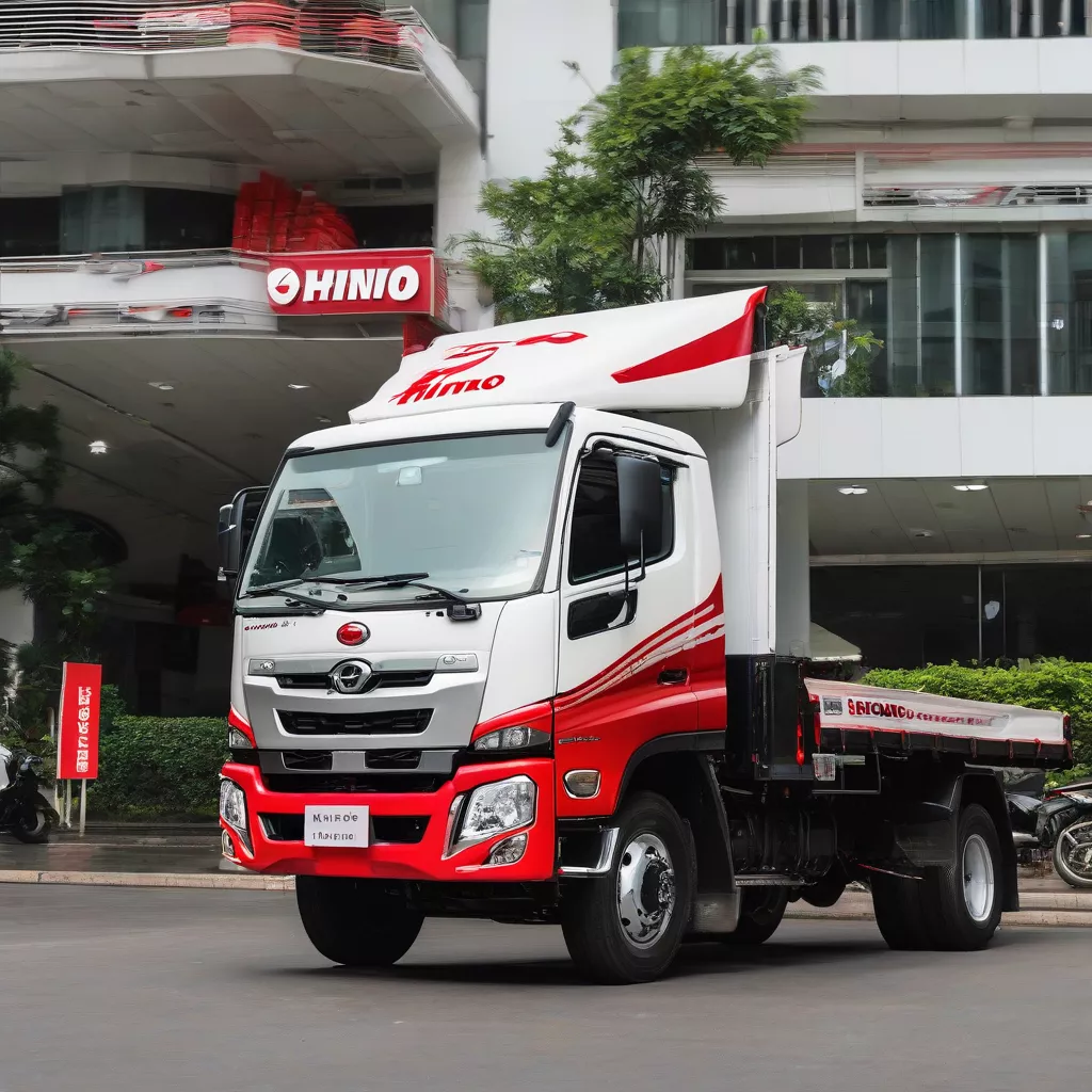 Hino Trucks in Hanoi