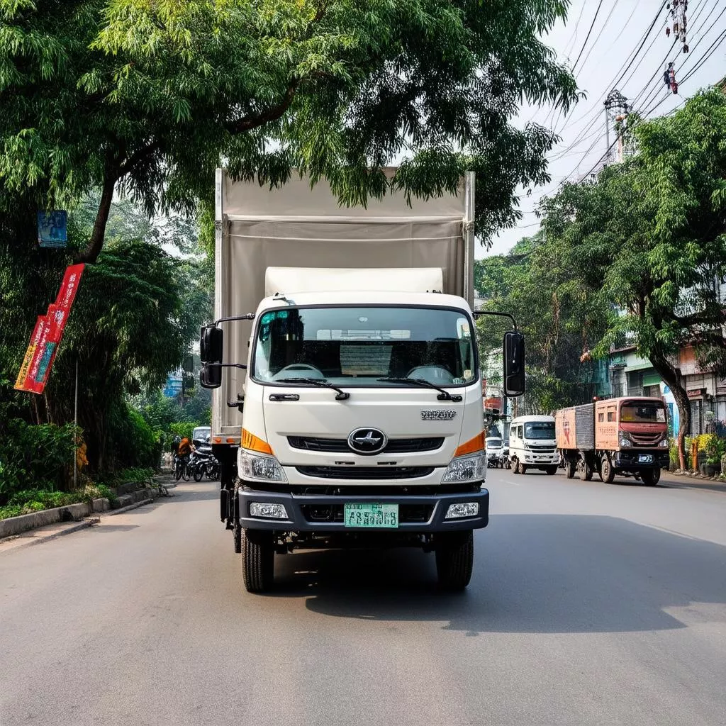 Hino Trucks in Hanoi