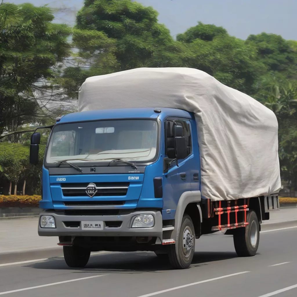 Xe Tải Hoa Mai HD5250A Thùng Mui Bạt 5T25 2 Cầu: Vua Đường Trường Mới?