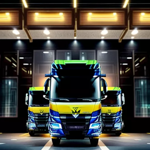 Truk Hòa Phát di Hanoi