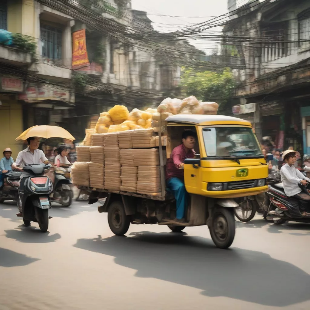 Lucky Trucks in Hanoi