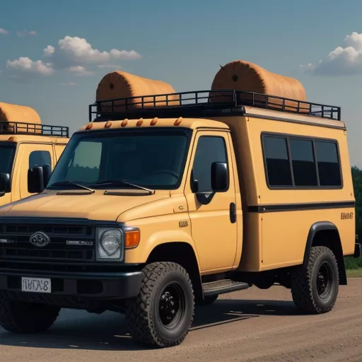 다양한 호보 트럭