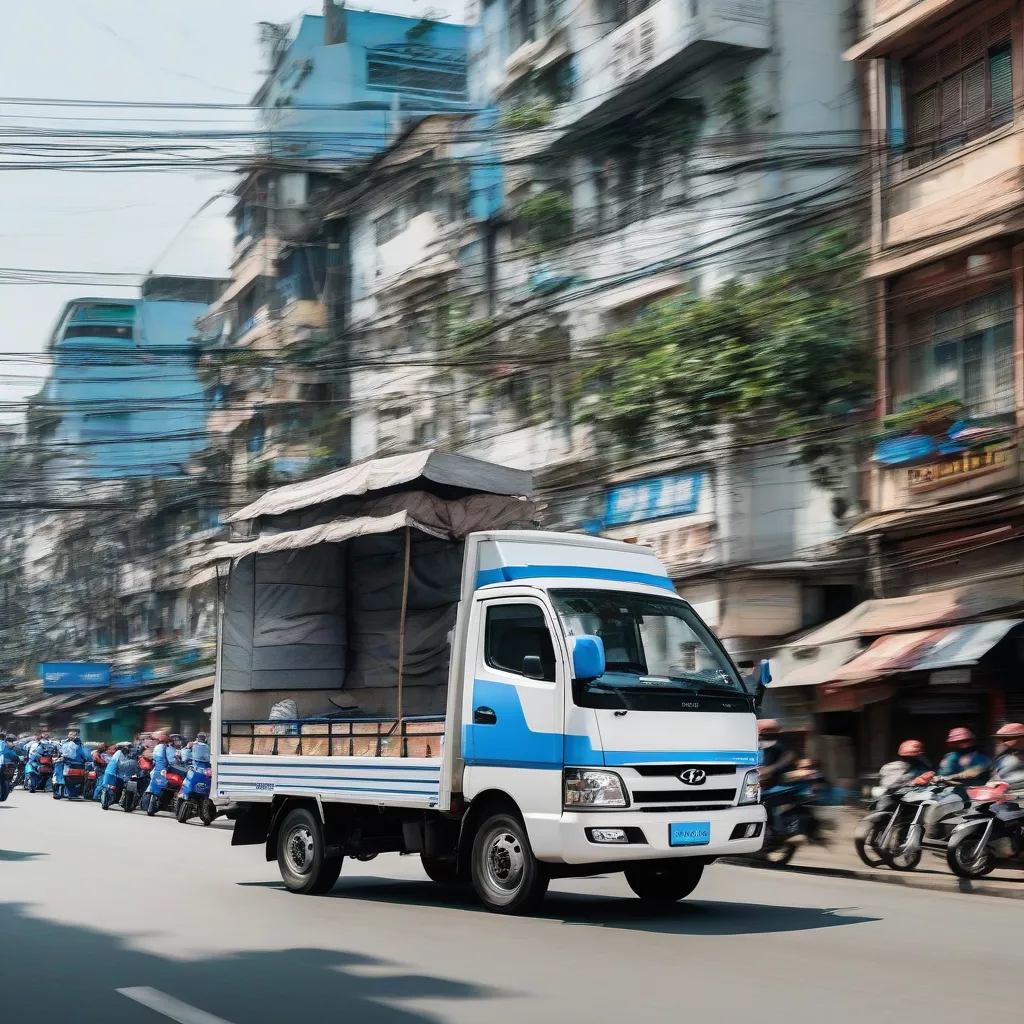 Hyundai 1 Ton Truck: Hanoi's Leading Light-Duty Truck