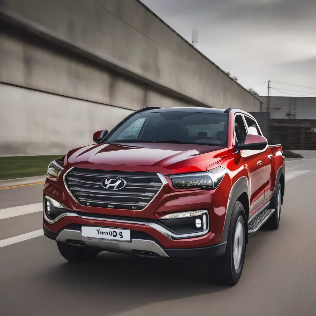 Mesin truk Hyundai bersih setelah dicuci dengan CO2