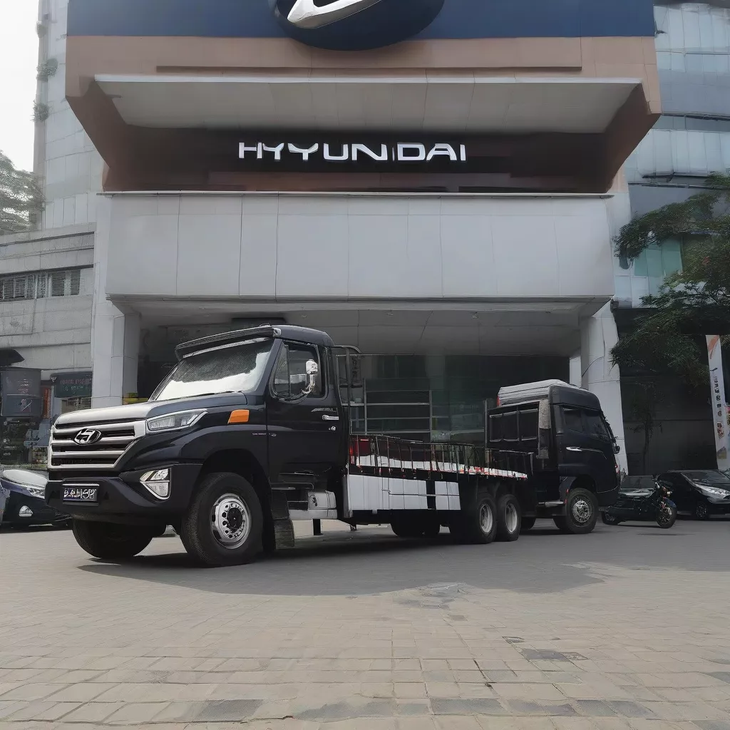 Hyundai Truck in Hanoi
