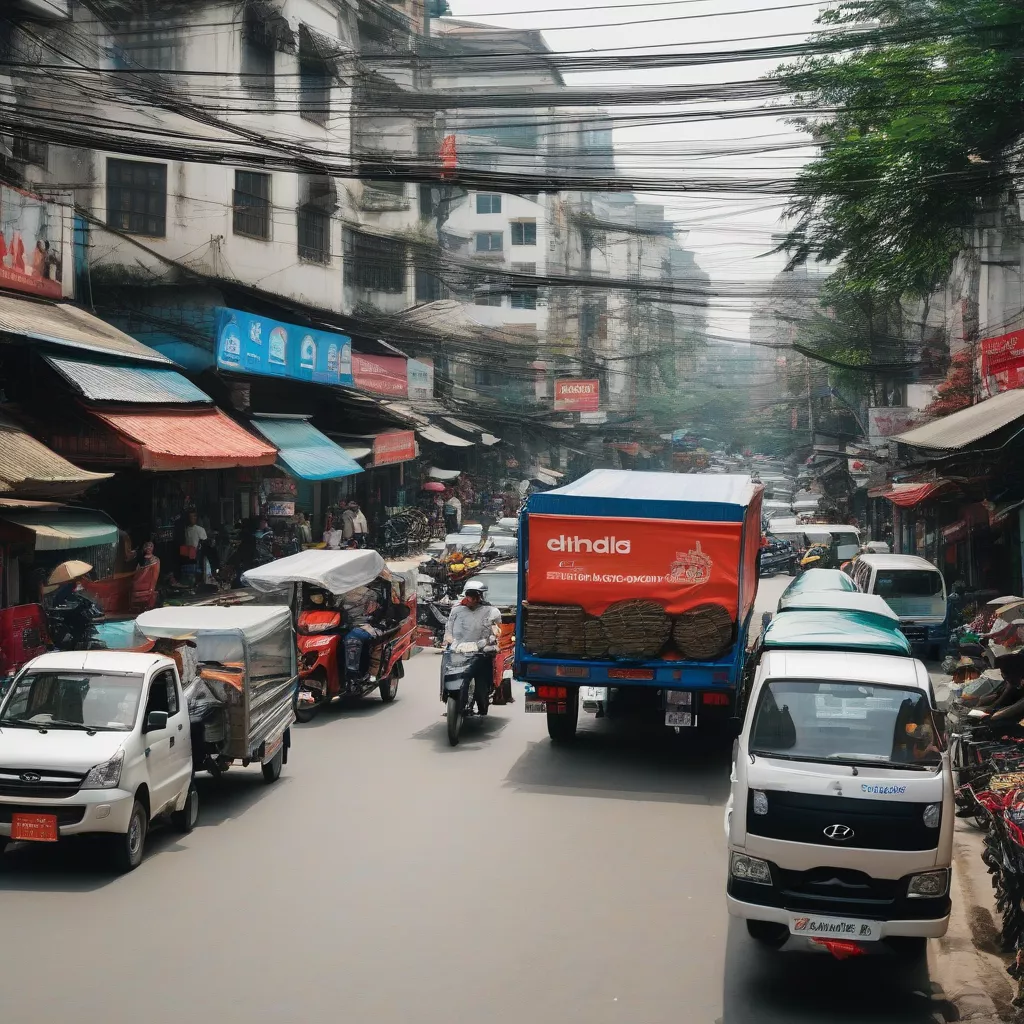 Xe tải Hyundai HD500 tại Hà Nội