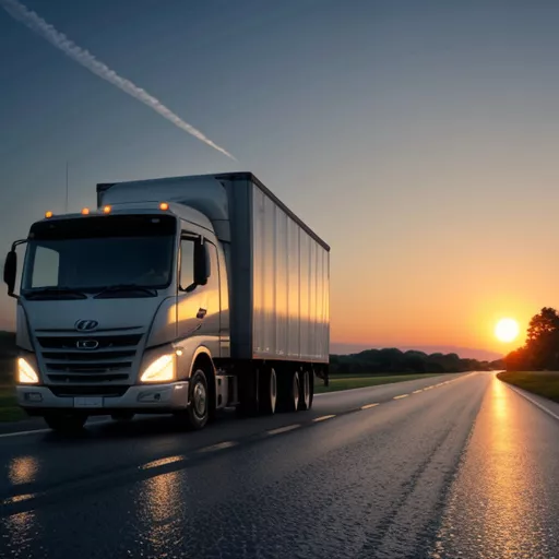 Hyundai truck in Northern Vietnam