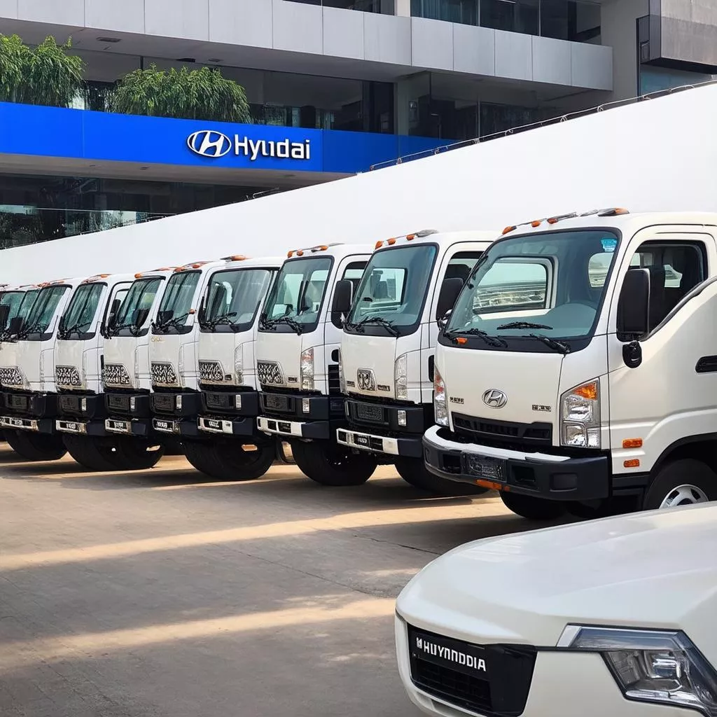 Xe tải Hyundai Miền Bắc