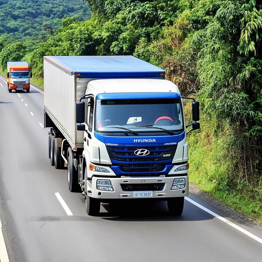 Xe tải Hyundai miền Bắc
