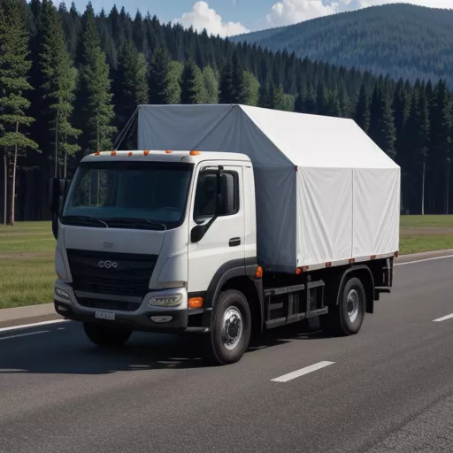 현대 마이티 EX8 GTL 7톤 윙바디 주행 사진