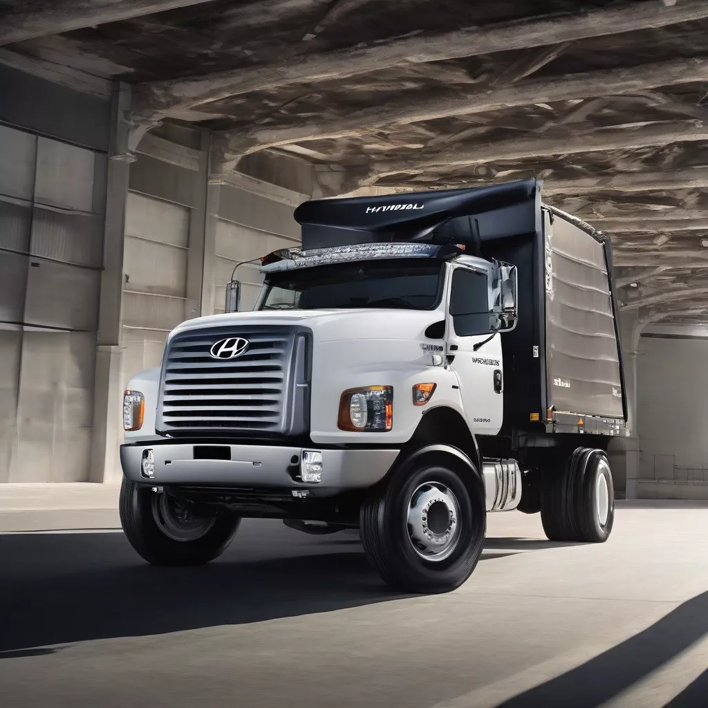 Novo camião Hyundai