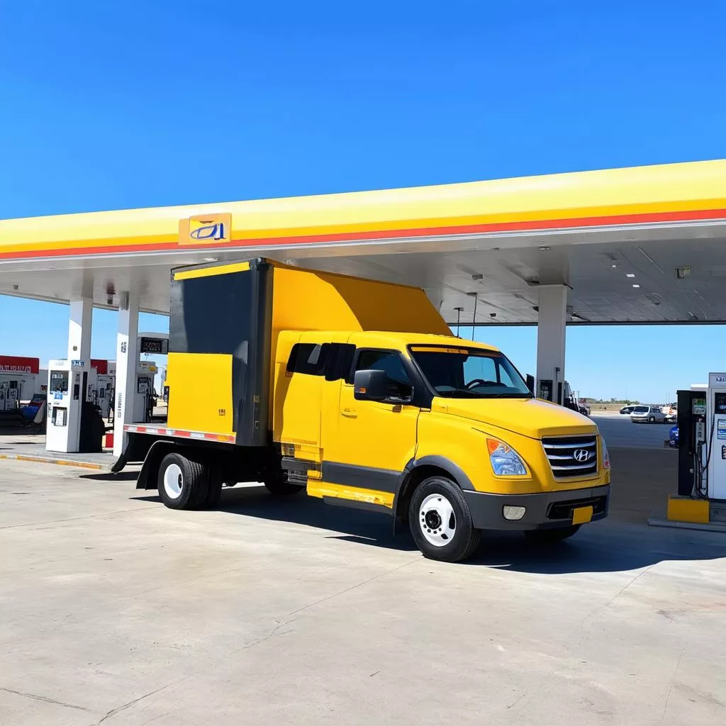 Xe tải Hyundai New Porter 150 đồng vàng