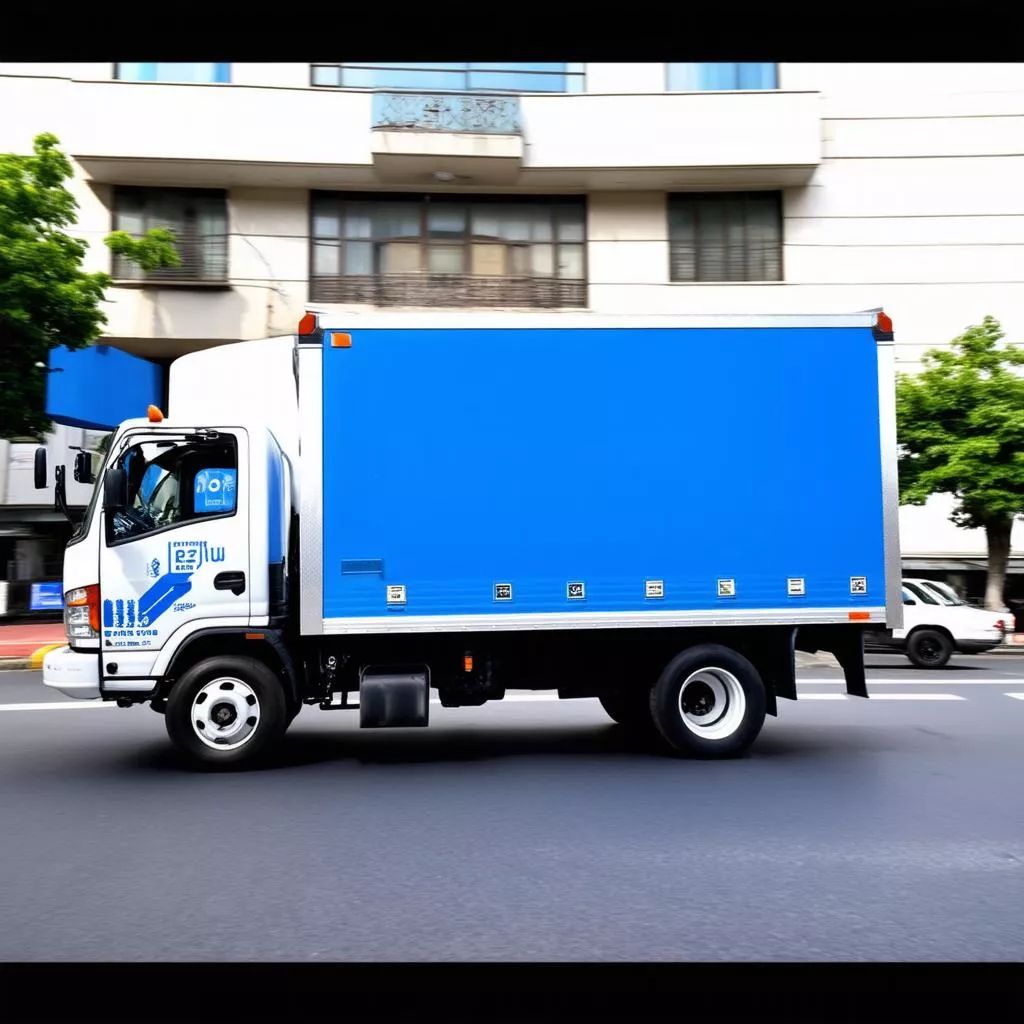 친환경 미래를 위한 현명한 선택, iDU 전기 트럭