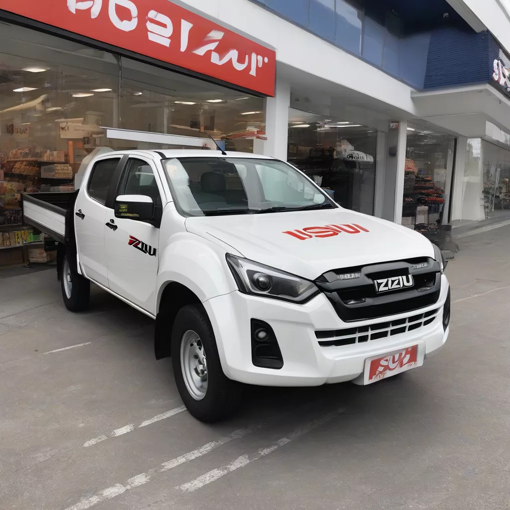 五菱宏光之光停在商店门口