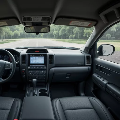 Interior do Camião Isuzu 2T4 Euro 4