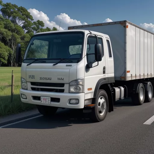 Isuzu FVM34TE4 15-Ton Flatbed Truck: Durability and Efficiency