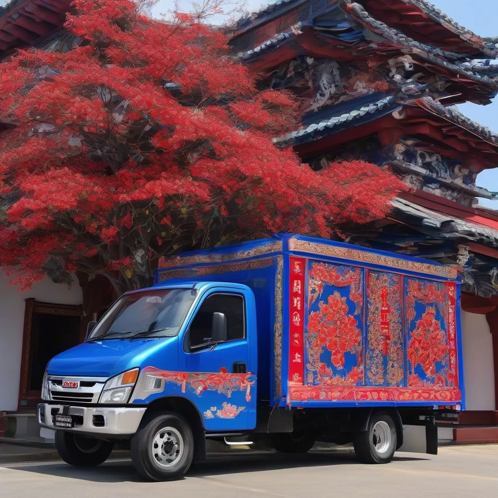 Isuzu truck compatible with feng shui