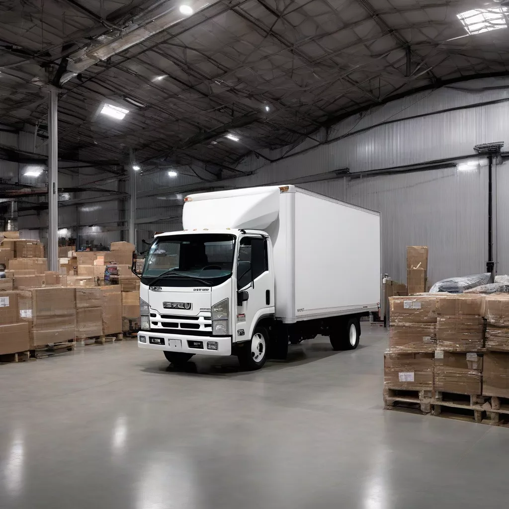 Xe Tải Isuzu Màu Trắng