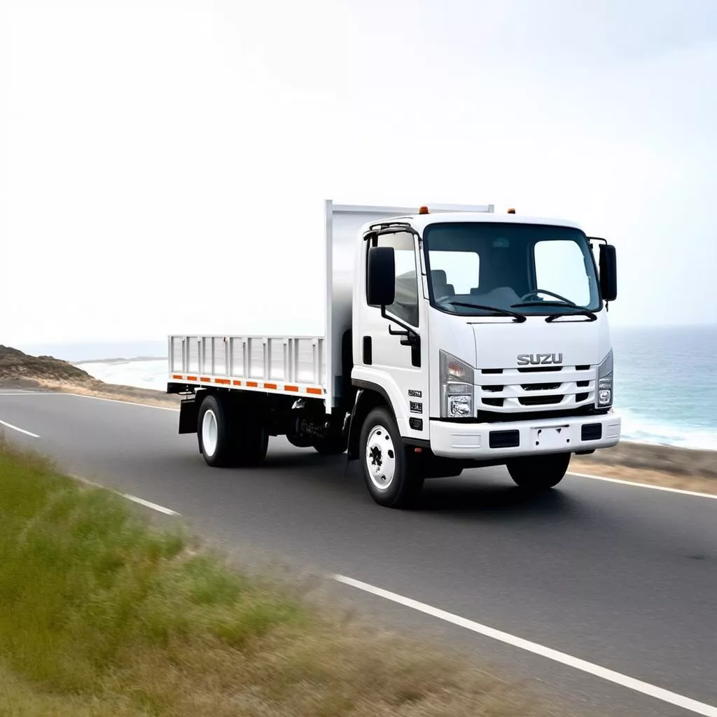 Tranh Xe Tải Isuzu