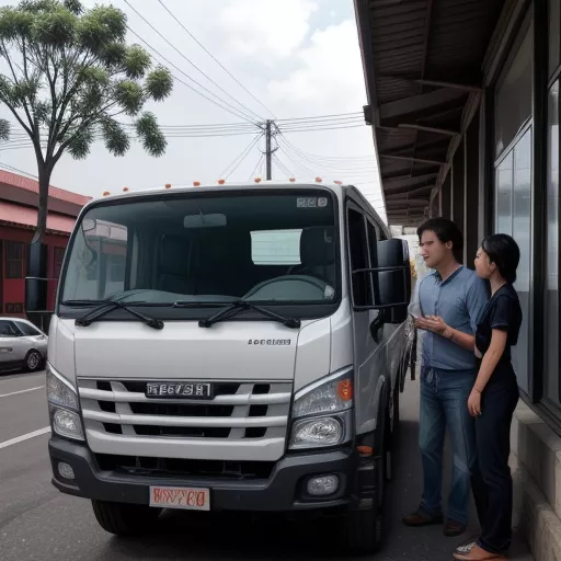 Isuzu Truck at XE TẢI HÀ NỘI Showroom
