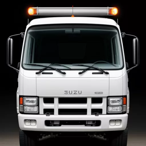 इसुज़ु NK490 बंद बॉडी ट्रक का बाहरी डिज़ाइन