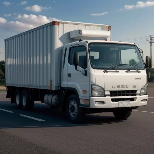 Xe Tải Isuzu NMR85HE4 1.9 Tấn Thùng Bảo Ôn màu trắng