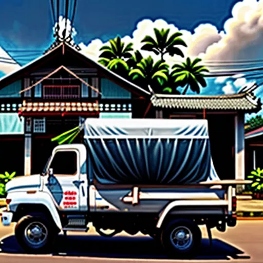 Xe tải IZ65 màu trắng