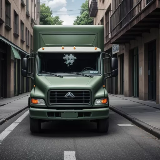 Jac 4950LD truck in blue