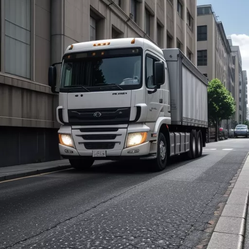 Xe Tải Jac L500 Màu Trắng