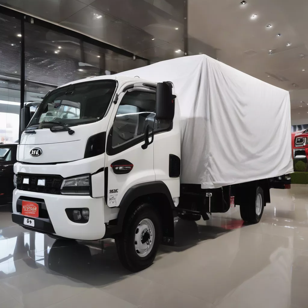New Kia K200 canvas truck