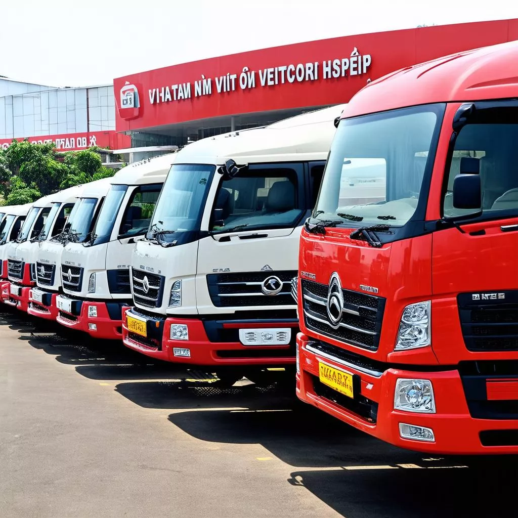 Truck assembled in Vietnam