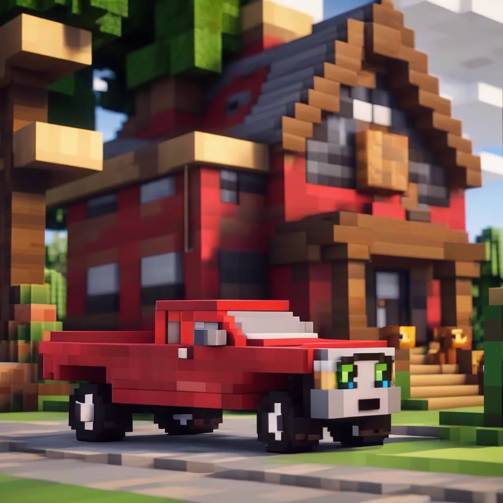 마인크래프트 트럭