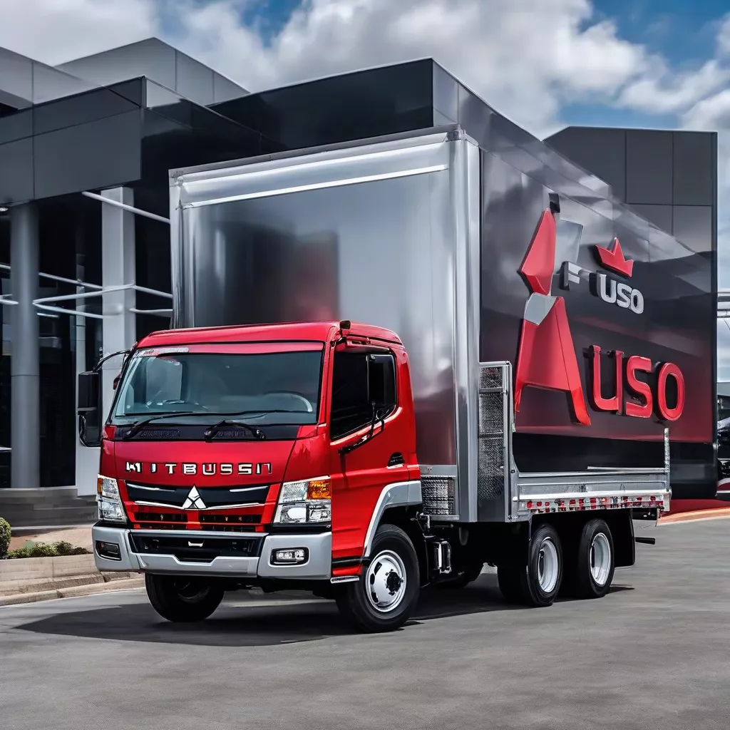 New Mitsubishi Fuso truck